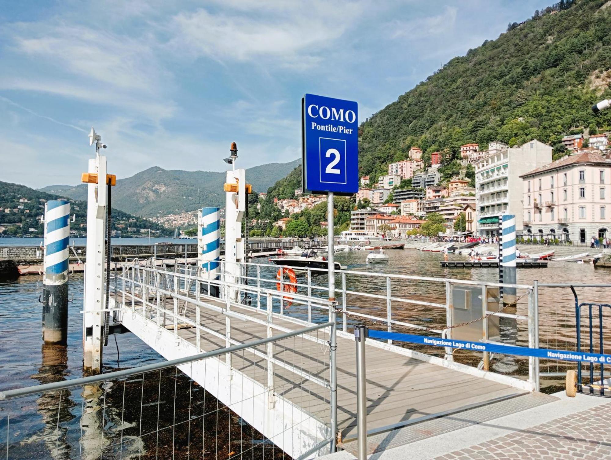 Romantic White Apartment - 5 Minutes From The Lake Como Luaran gambar